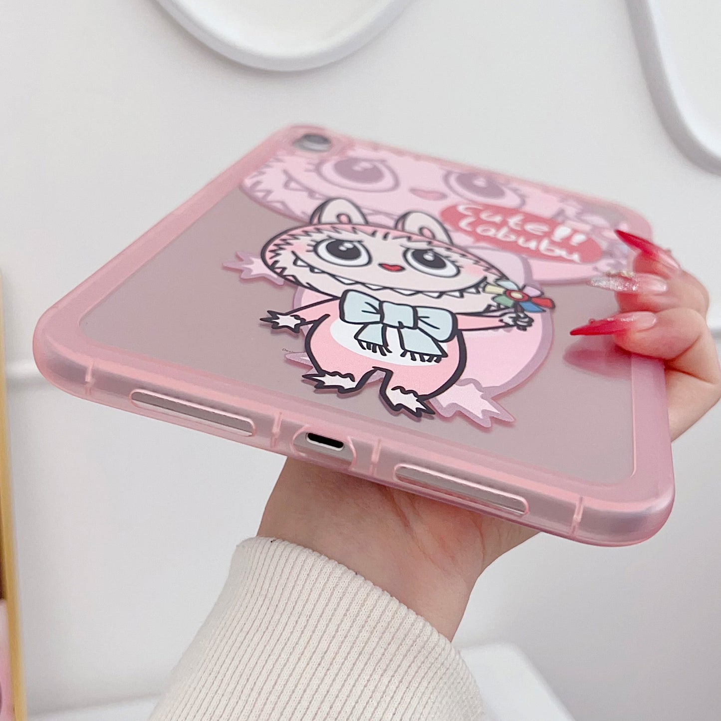chubby-transparent-tpu-labubu-painting-ipad-samsung-tablet-cases_7