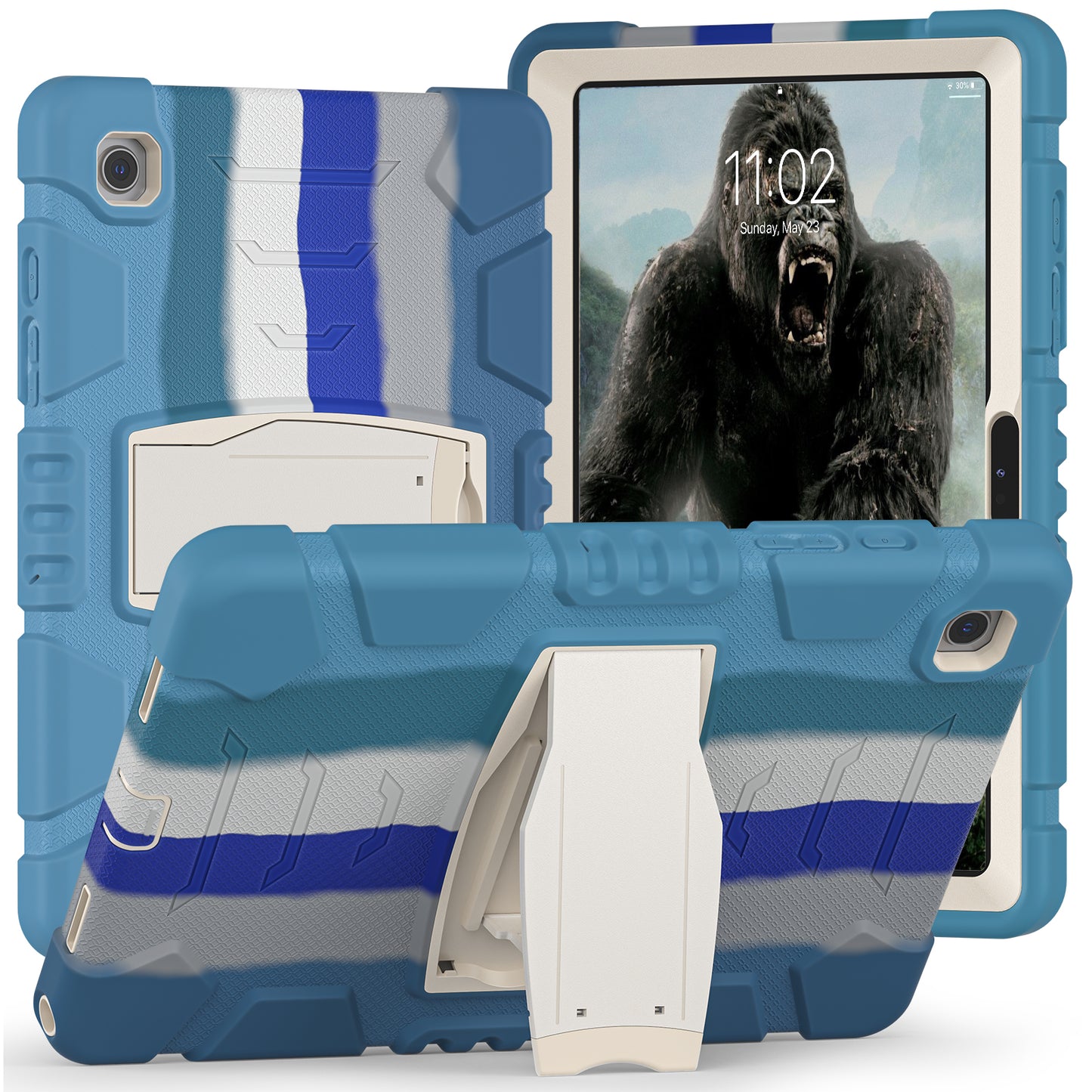 Gorilla King Kong Galaxy Tab A8 Case Stand Triple Protection