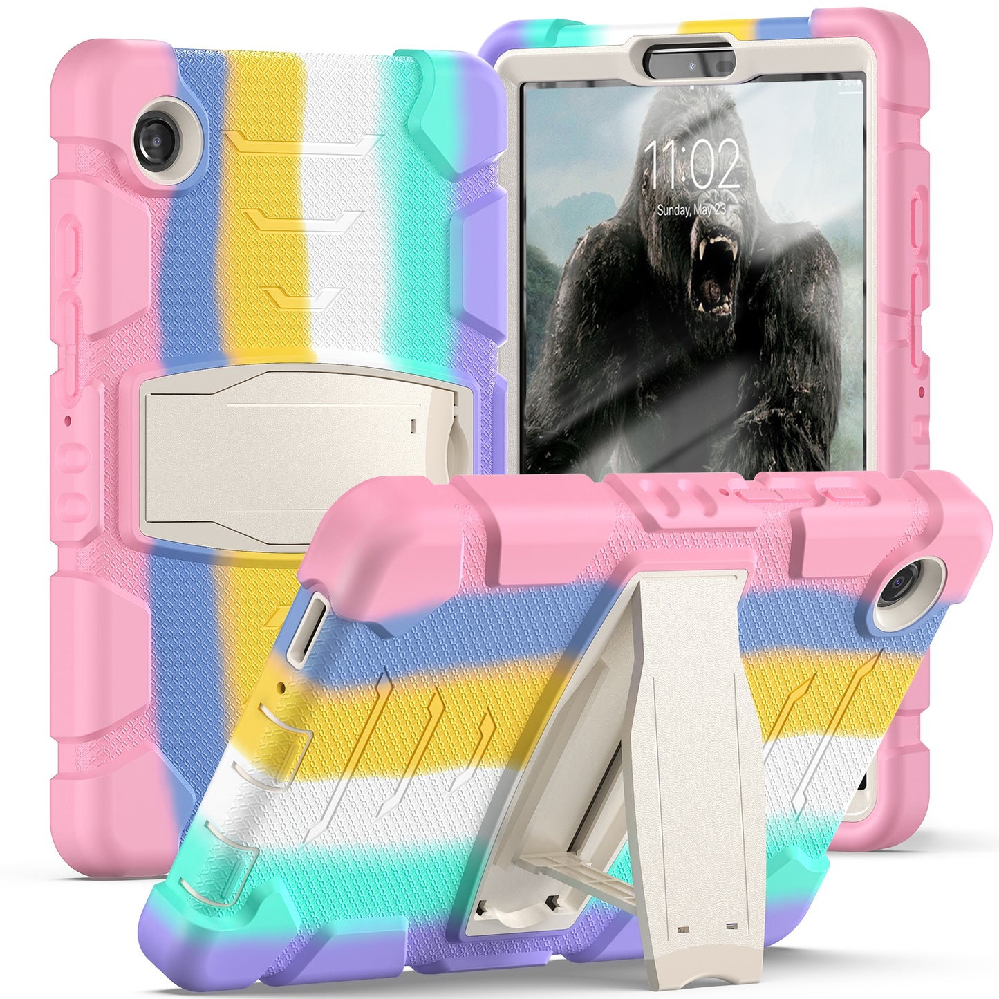 Gorilla King Kong Galaxy Tab A9 Case Stand Triple Protection