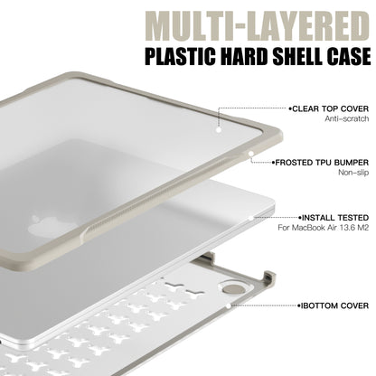 Popeye MacBook Air 13.6 A2681 Case 360 Full Protection