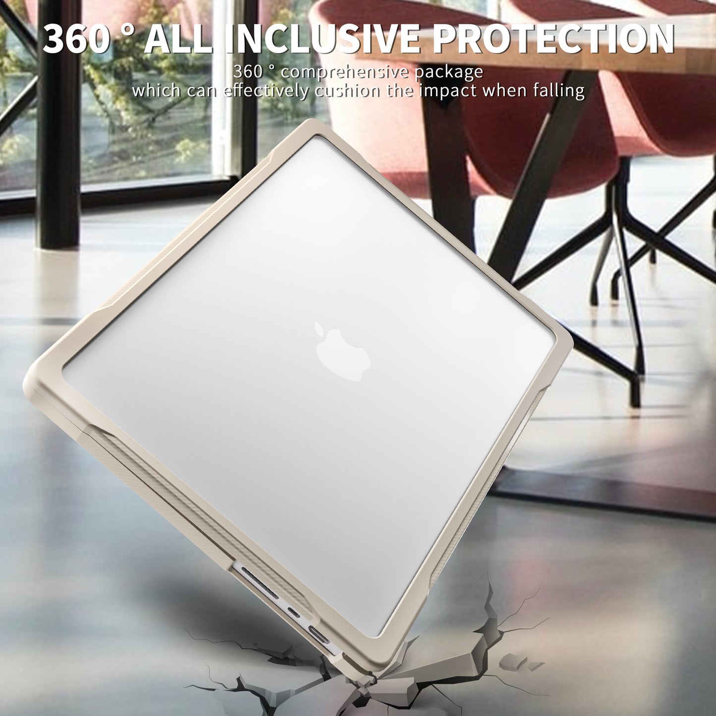 Popeye MacBook Pro 14.2 A2779 M1 Max Case 360 Full Protection