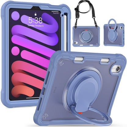 Popeye Handle Grip iPad Mini 6 Case 360 Rotatable Stand