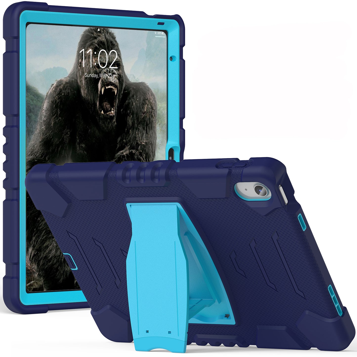 Gorilla King Kong Apple iPad 10 Case Stand Triple Protection