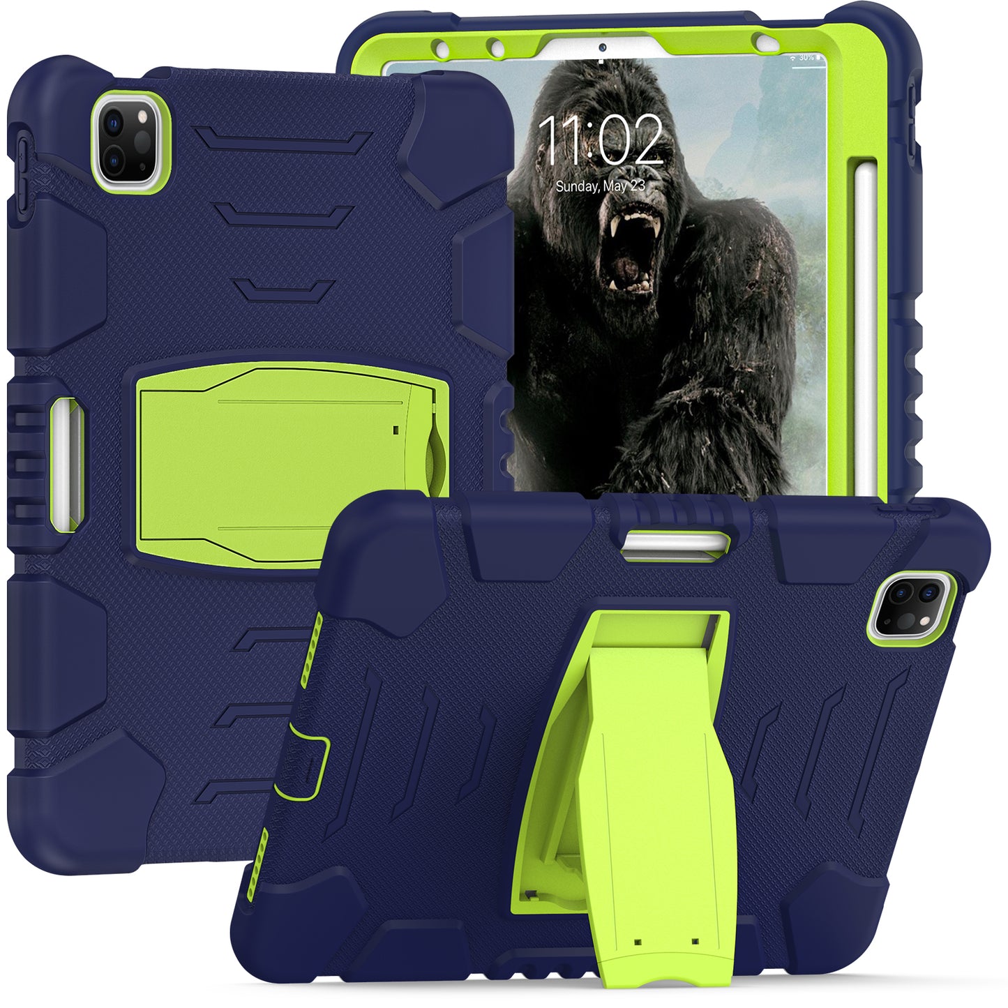 Gorilla King Kong iPad Pro 11 (2022) Case Stand Triple Protection