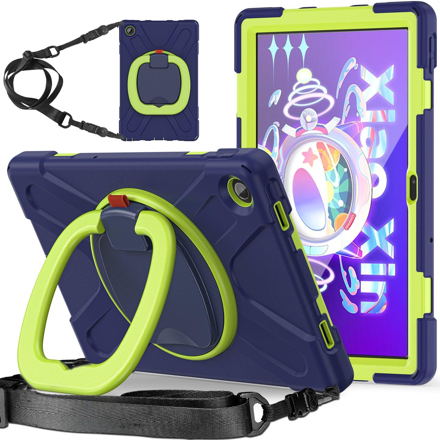 Pirate Box Lenovo Tab K10 Pro (2023) Case Hook Stand Rotating