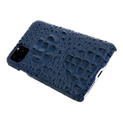 Deluxe Head Crocodile Genuine Leather iPhone 11 Case