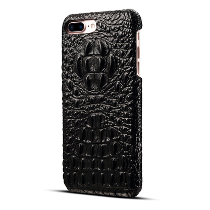 Deluxe Head Crocodile Genuine Leather iPhone 8 Plus Case