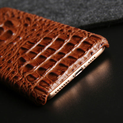 Deluxe Head Crocodile Genuine Leather iPhone Xs Max Case