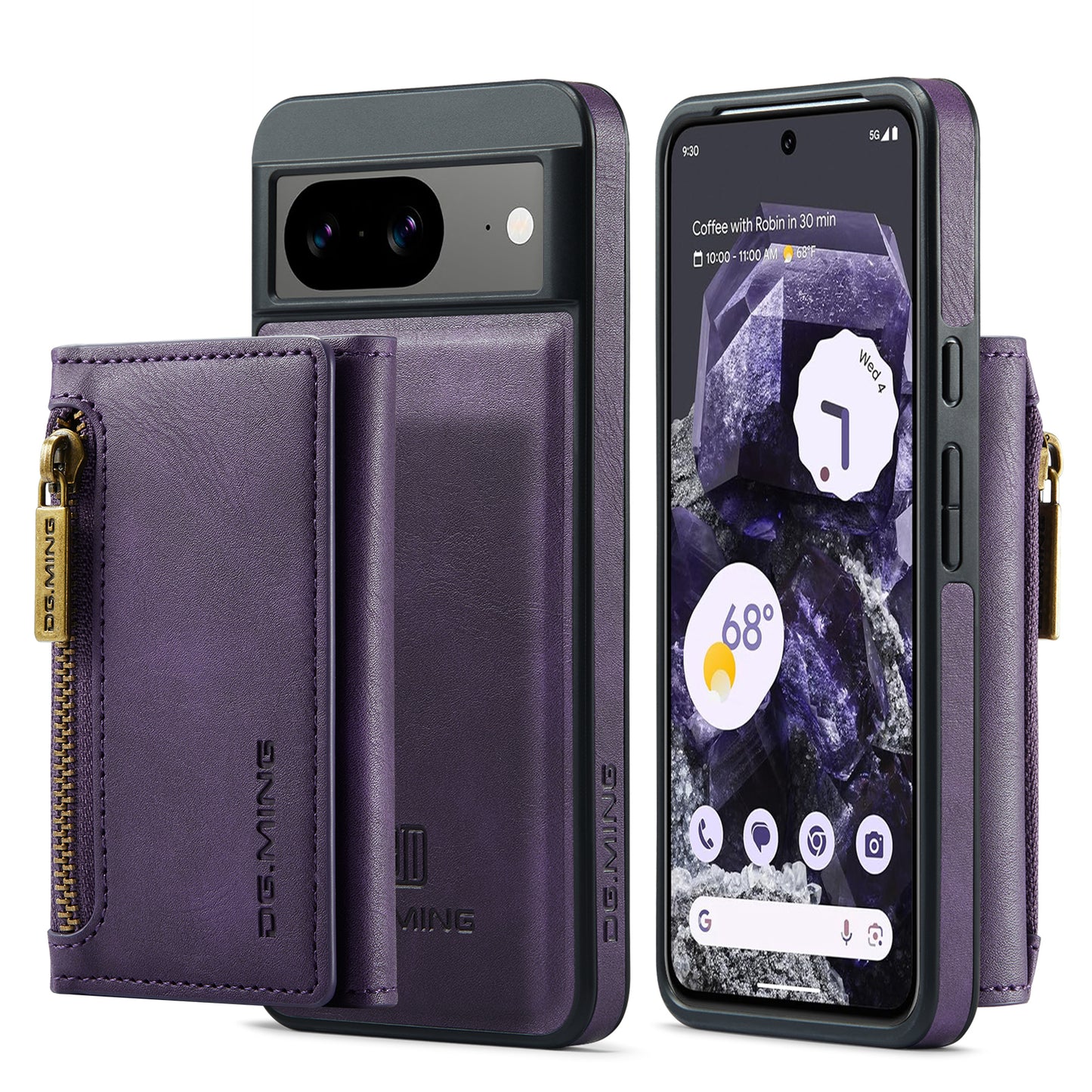 dg-ming-google-pixel-8-case-with-magnetic-zipper-wallet-flip-stand_18