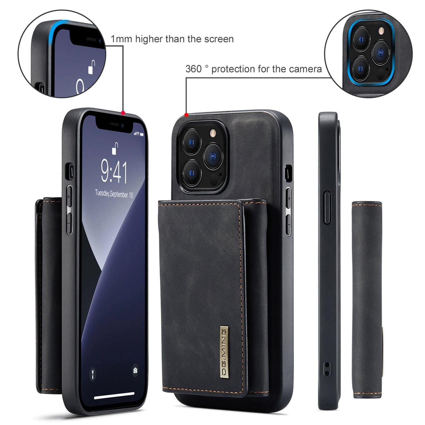 dg-ming-iphone-13-pro-case-with-magnetic-stand-foldable-wallet_5