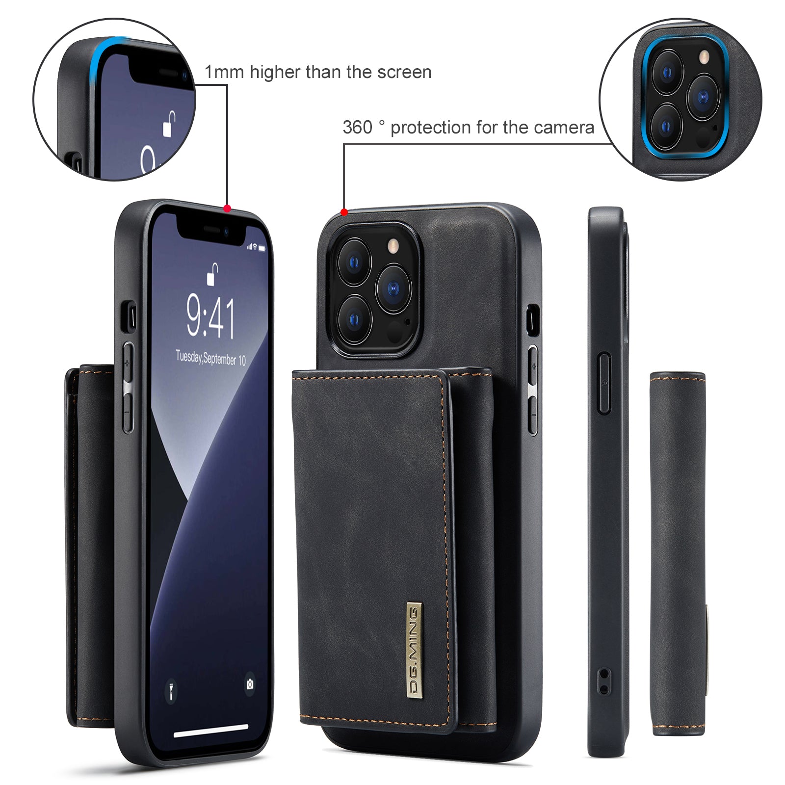 dg-ming-iphone-13-pro-case-with-magnetic-stand-foldable-wallet_5