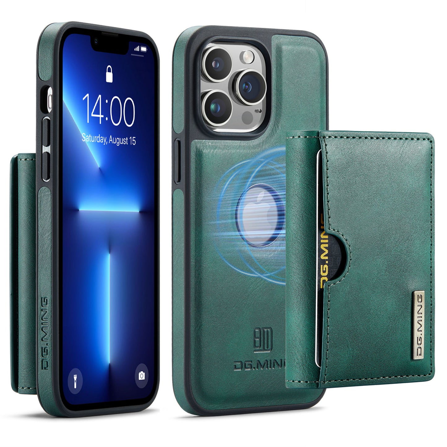 dg-ming-iphone-13-pro-max-case-with-magnetic-folded-kickstand-wallet_2