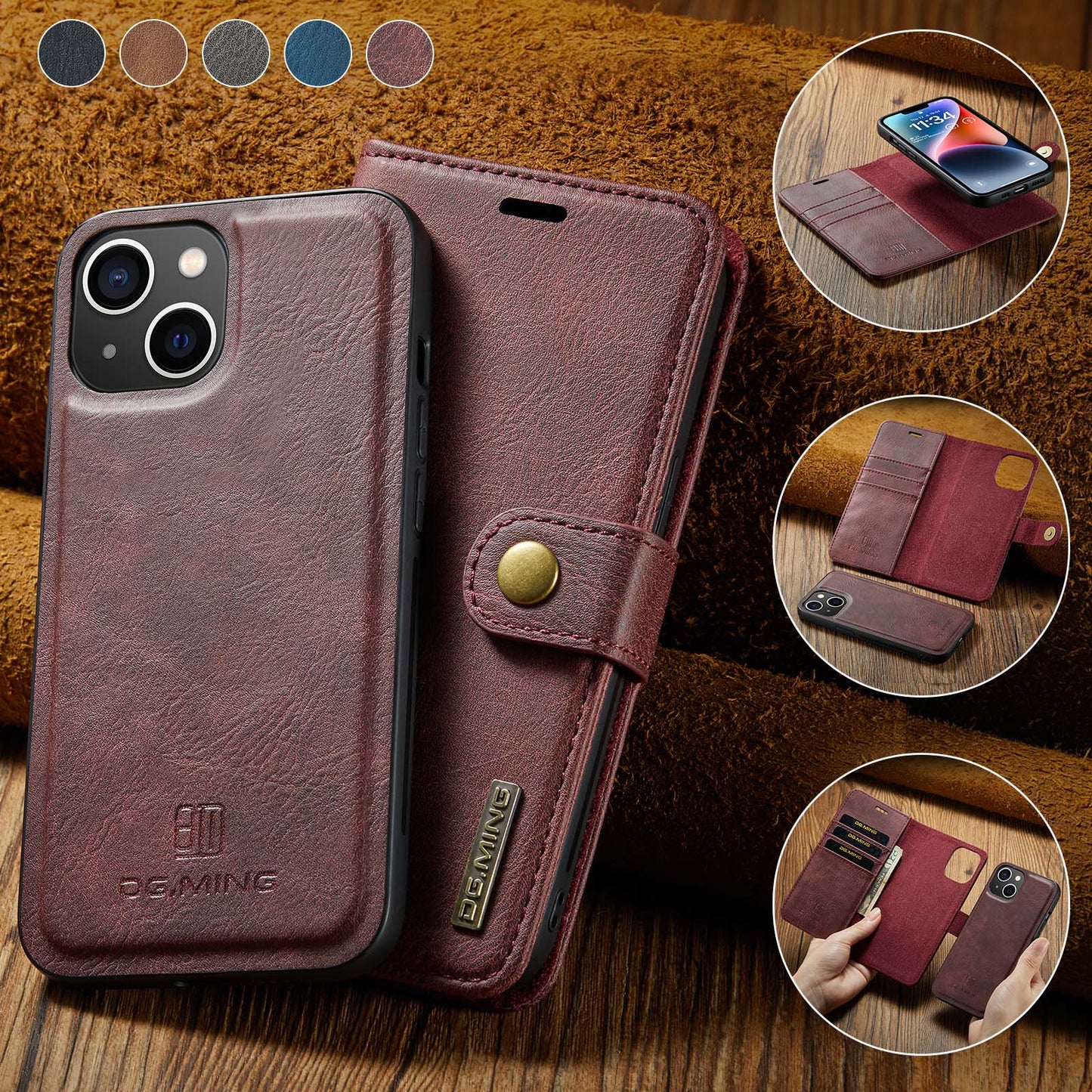 dg-ming-iphone-14-plus-case-leather-buckle-stand-wallet-2-in-1_8