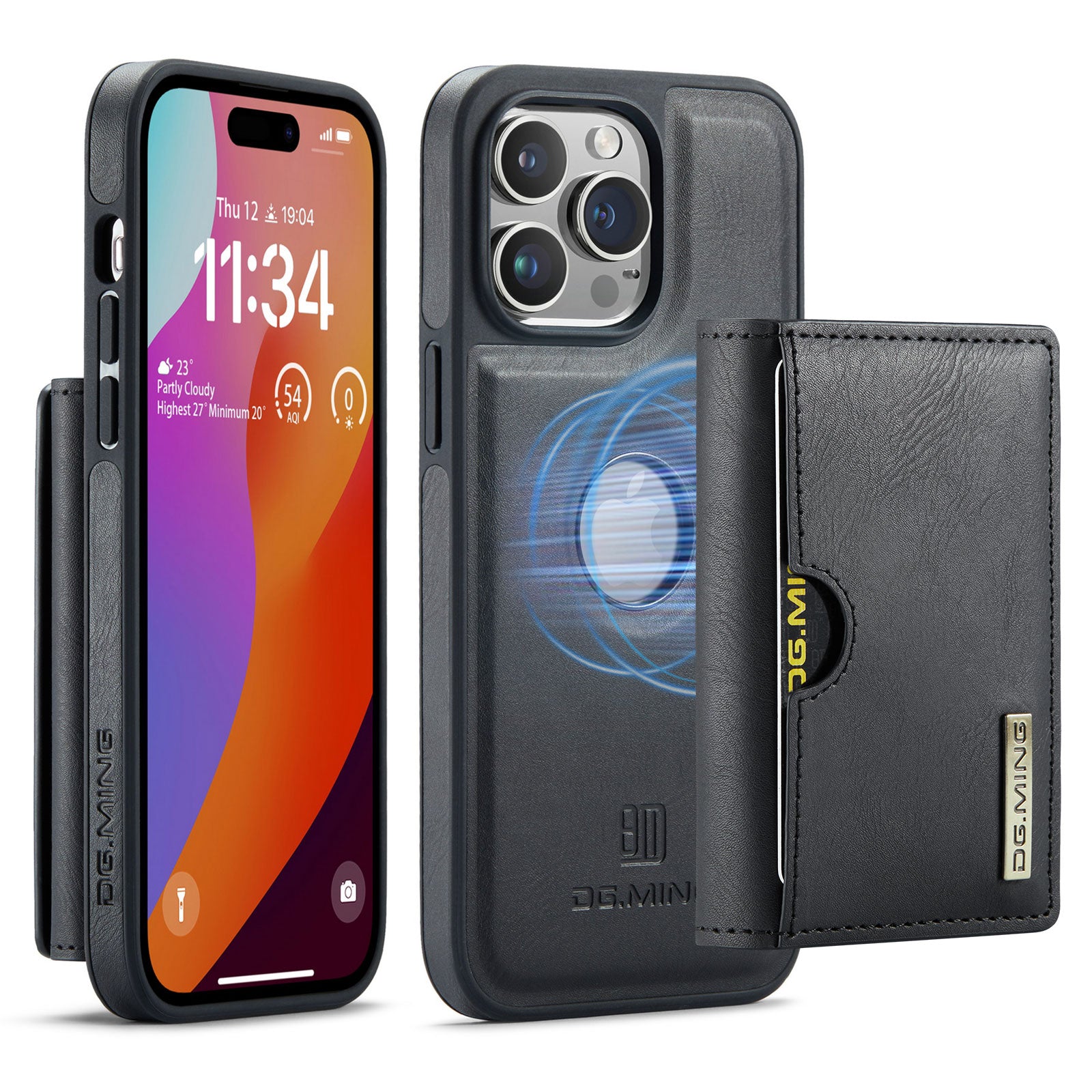 dg-ming-iphone-14-pro-case-with-magnetic-folded-kickstand-wallet_1