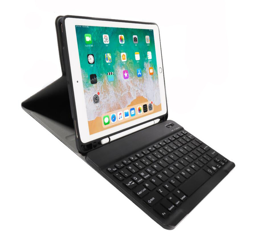 Voltage Slim Backlit Keyboard Apple iPad 5 Case with Pencil Holder