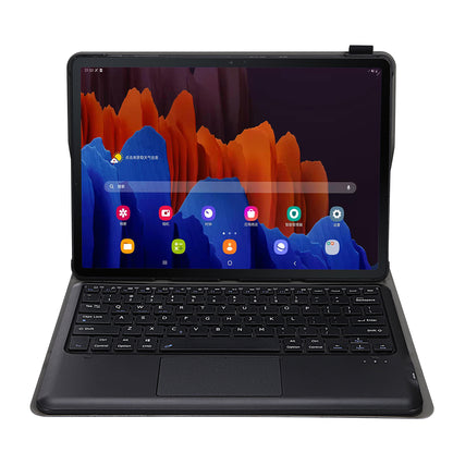 Voltage Leather Touchpad Keyboard Samsung Galaxy Tab S9+ Case Slim