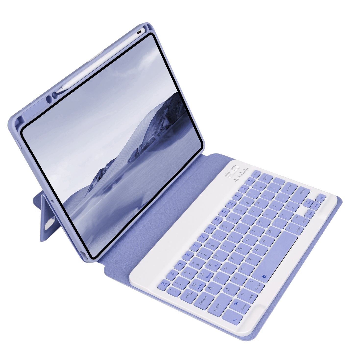 Detachable Horizontal Vertical Keyboard Apple iPad 7 Case Slim