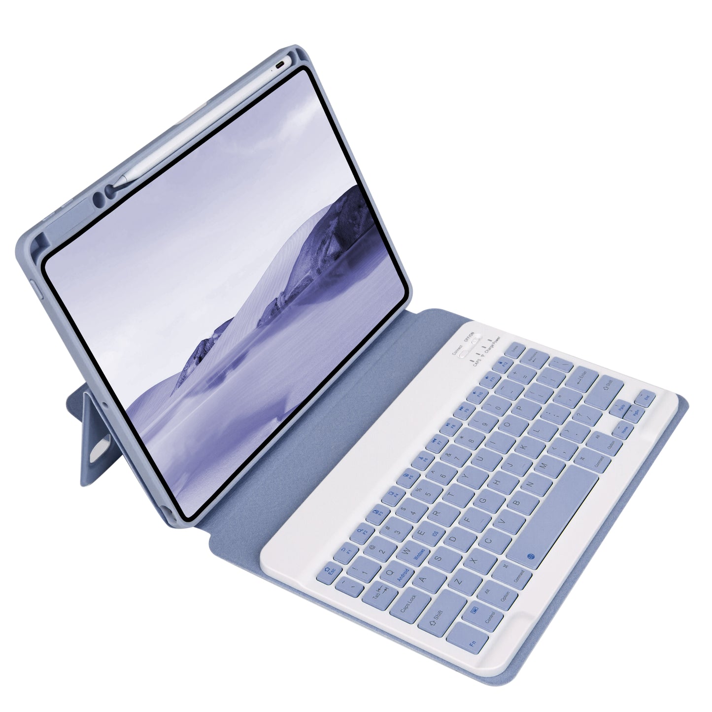 Detachable Horizontal Vertical Keyboard Apple iPad 7 Case Slim