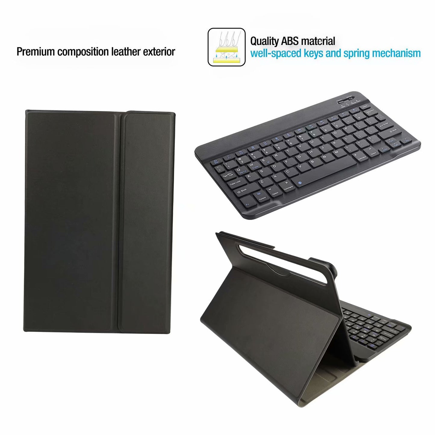 Voltage Classical Keyboard Samsung Galaxy Tab S6 Case Slim Folio