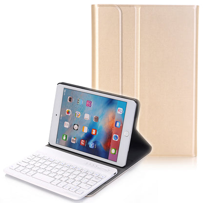 Voltage Classical Keyboard Apple iPad Mini 5 Case Slim Folio Stand