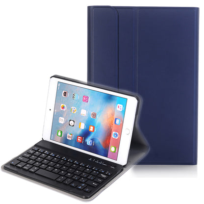 Voltage Classical Keyboard Apple iPad Mini 4 Case Slim Folio Stand