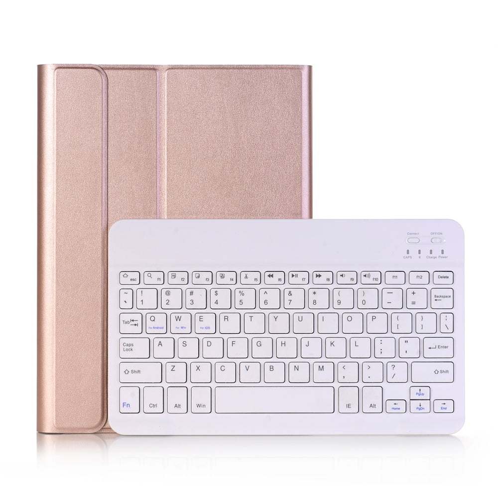 Voltage Classical Keyboard Apple iPad 7 Case Slim Folio Stand