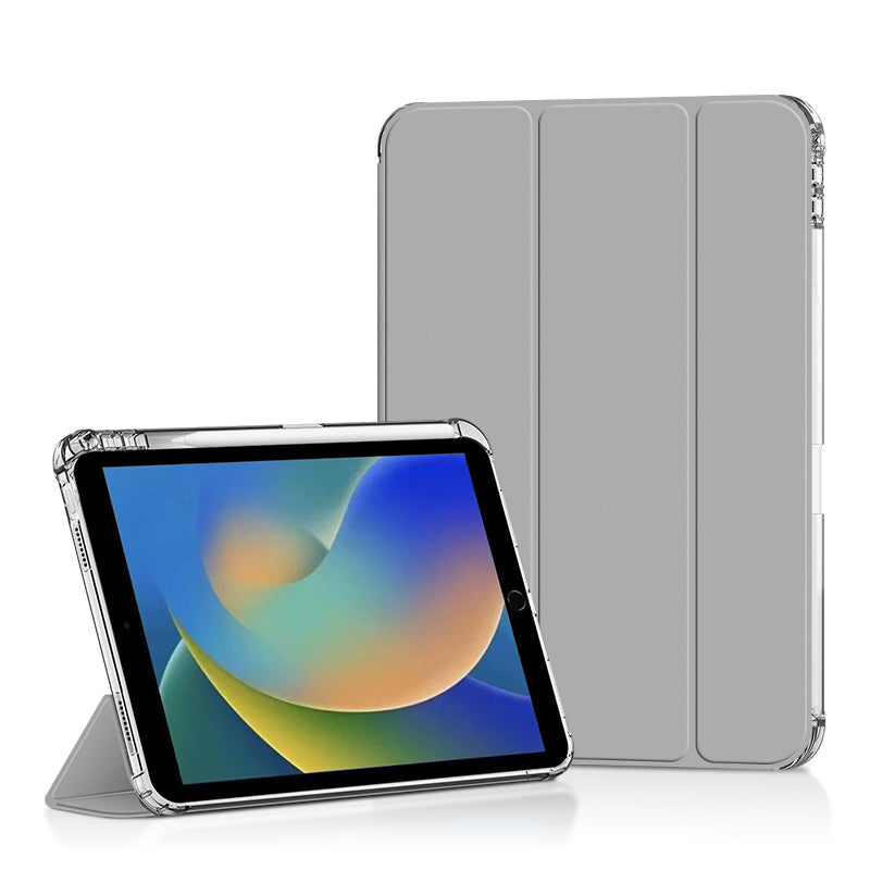 Tripling Voltage Skin Leather Apple iPad 8 Case Fold Stand