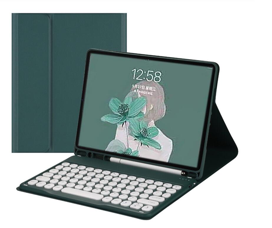 Book Upgraded Candy Keyboard iPad 6 Case Stand