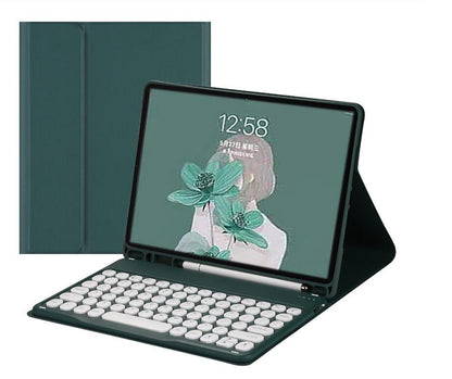 Book Upgraded Candy Keyboard iPad 6 Case Stand