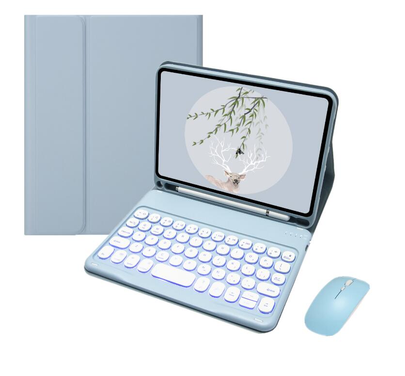 Book Upgraded Candy Keyboard iPad 6 Case Stand