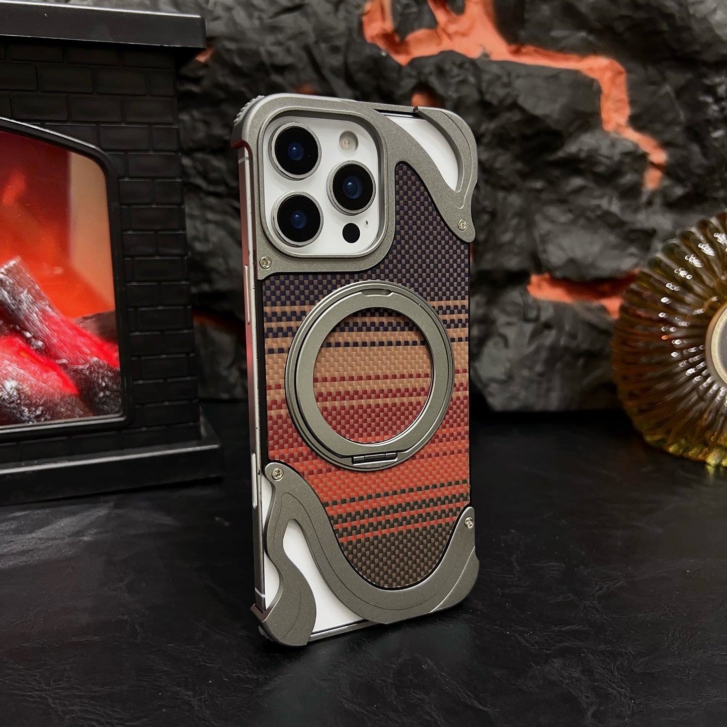 dolphin-sunset-magntic-ring-stand-aluminum-iphone-samsung-phone-cases_2