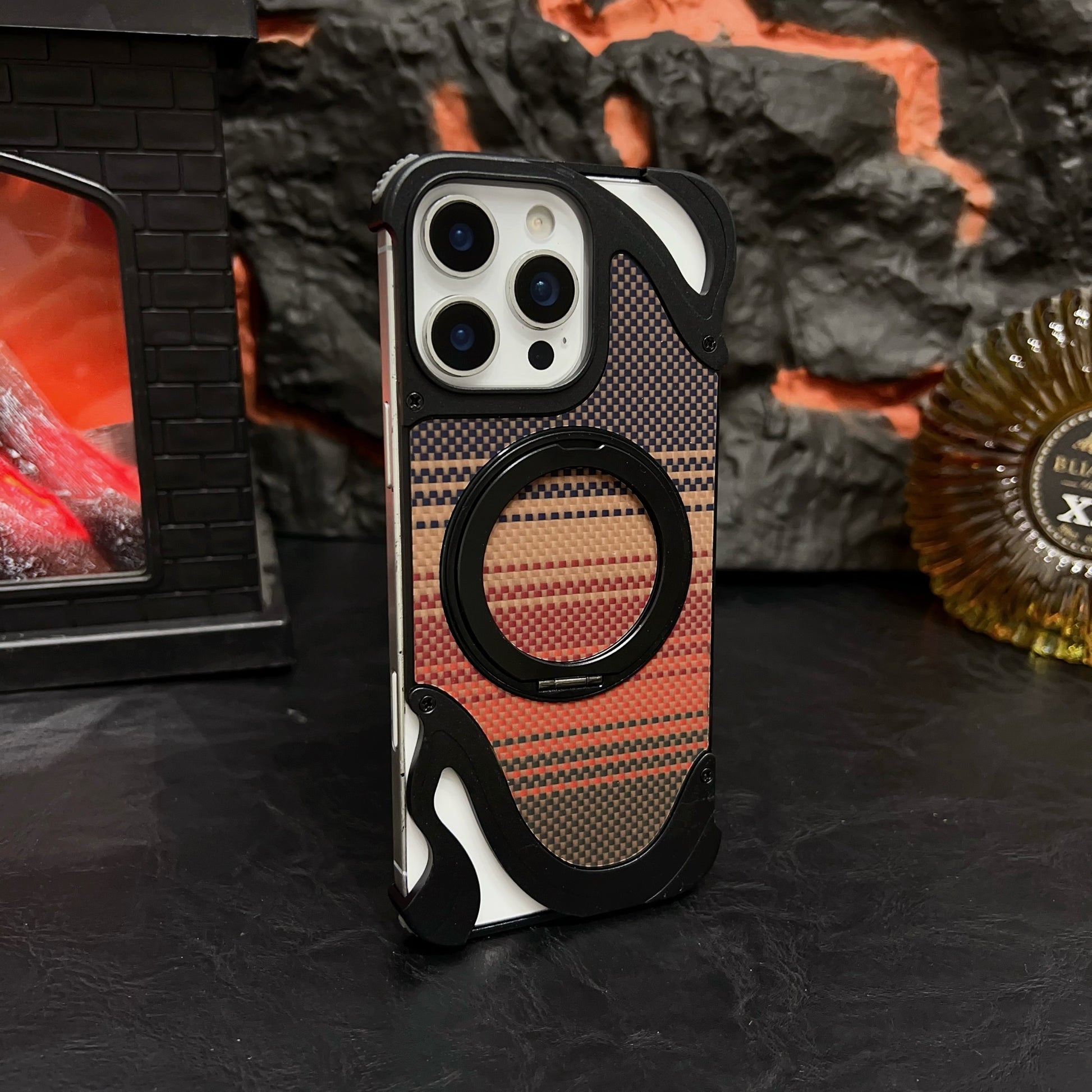 dolphin-sunset-magntic-ring-stand-aluminum-iphone-samsung-phone-cases_7