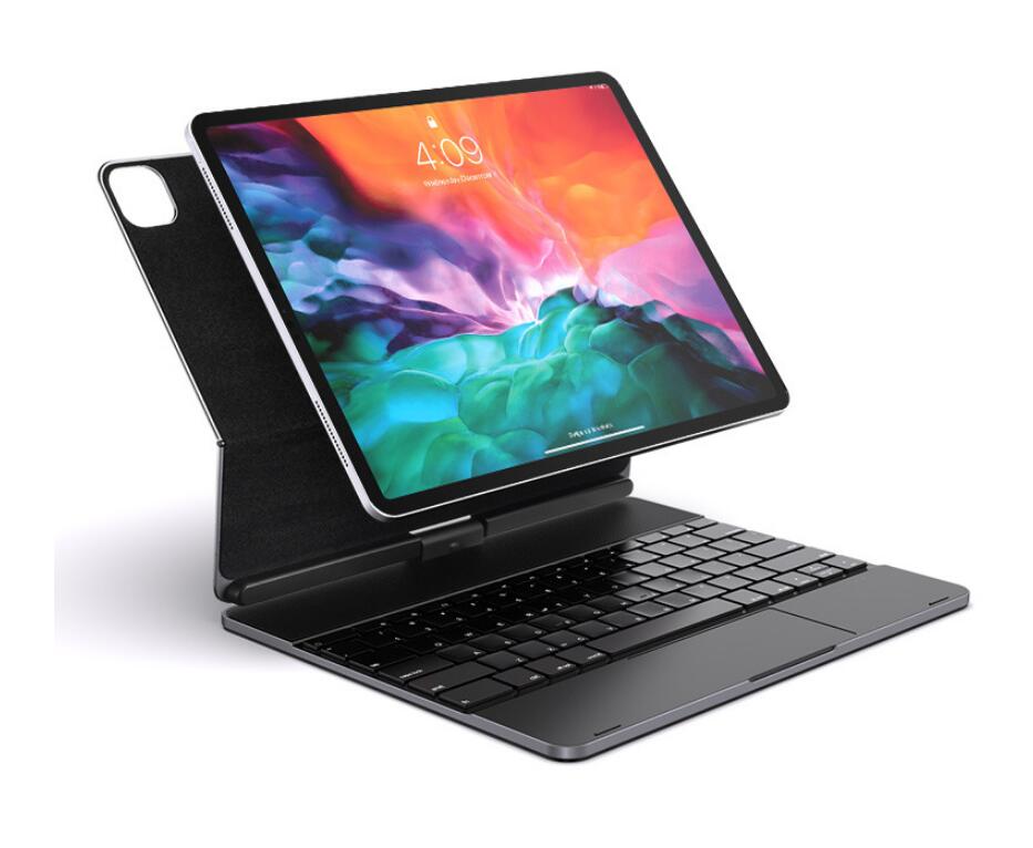 DOQO Suspension Rotating Aluminum Keyboard iPad Pro 12.9 (2022) Case