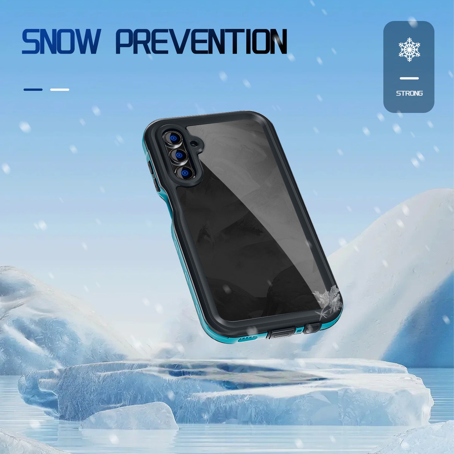 Dot Clear 2M Waterproof Galaxy A15 Case Slim Body