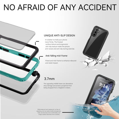 Dot Clear 2M Waterproof Galaxy A16 Case Slim Body