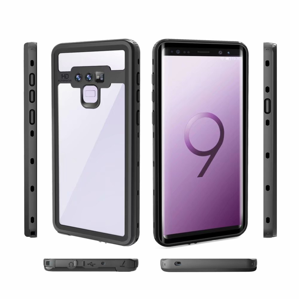 Dot Clear 2M Waterproof Galaxy Note9 Case Slim Body