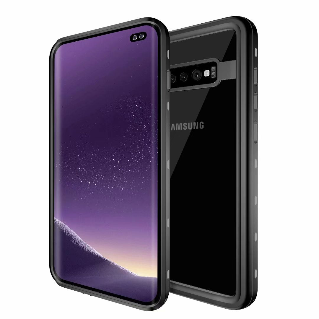 Dot Clear 2M Waterproof Galaxy S10+ Case Slim Body