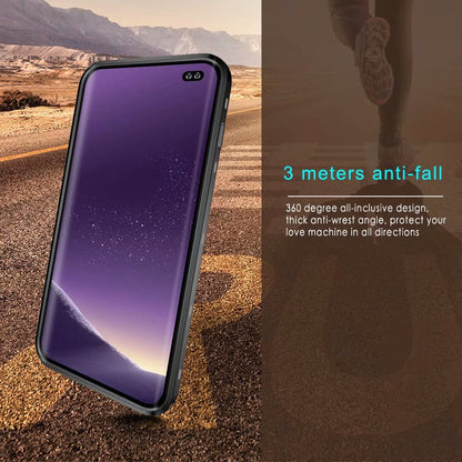 Dot Clear 2M Waterproof Galaxy S10+ Case Slim Body