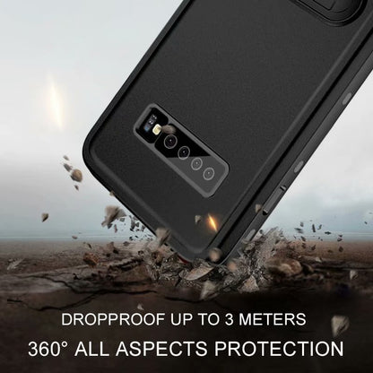 Dot Clear 2M Waterproof Galaxy S10+ Case Slim Body