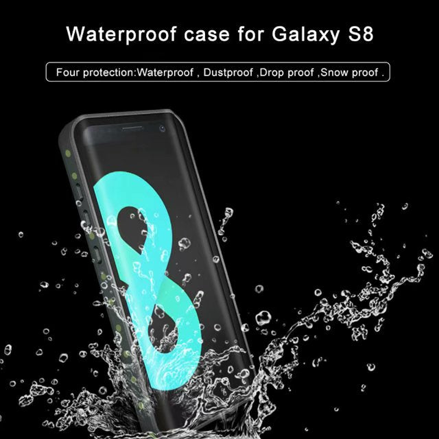 Dot Clear 2M Waterproof Galaxy S8 Case Slim Body