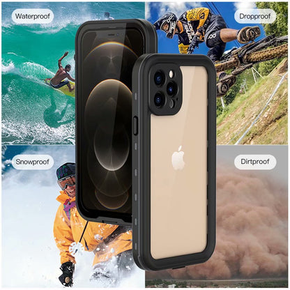 Dot Clear 2M Waterproof iPhone 12 Pro Max Case Slim Body