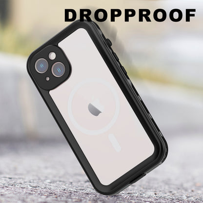 Dot Clear 2M Waterproof iPhone 14 Case Slim Body