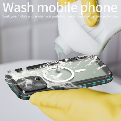 Dot Clear 2M Waterproof iPhone 14 Pro Max Case Slim Body