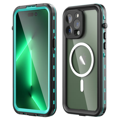 Dot Clear 2M Waterproof iPhone 14 Pro Max Case Slim Body