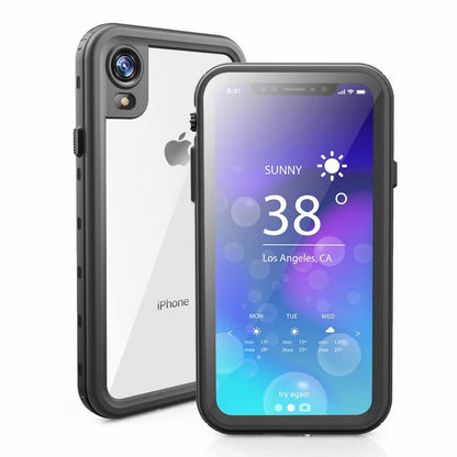 Dot Clear 2M Waterproof iPhone XR Case Slim Body