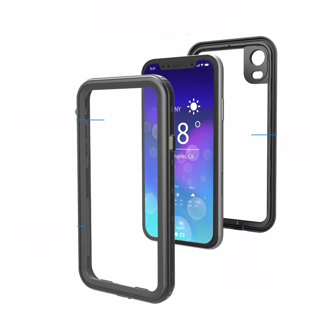 Dot Clear 2M Waterproof iPhone XR Case Slim Body