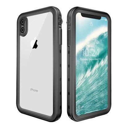 Dot Clear 2M Waterproof iPhone Xs Max Case Slim Body