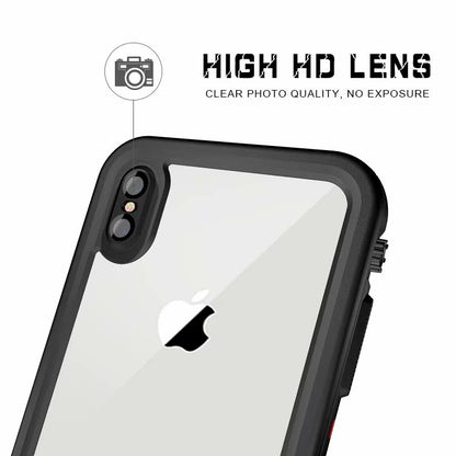 Dot Clear 2M Waterproof iPhone Xs Max Case Slim Body