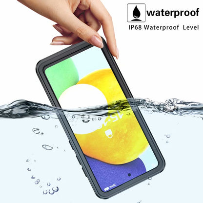 Block Clear Waterproof Galaxy A52s Case Submerged 6.6ft