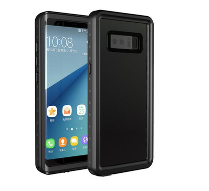 Block Clear Waterproof Galaxy Note8 Case Submerged 6.6ft